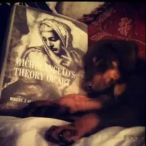 Michaelangelo as a puppy