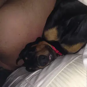 Daddy girl sleepin