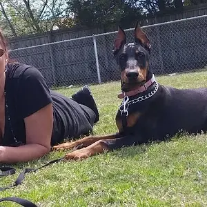 Nadja 5 mo old day at the park