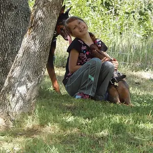 My cutie with her puppies