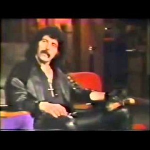 Tony Iommi Brings Killer The Doberman To A TV Interview - YouTube